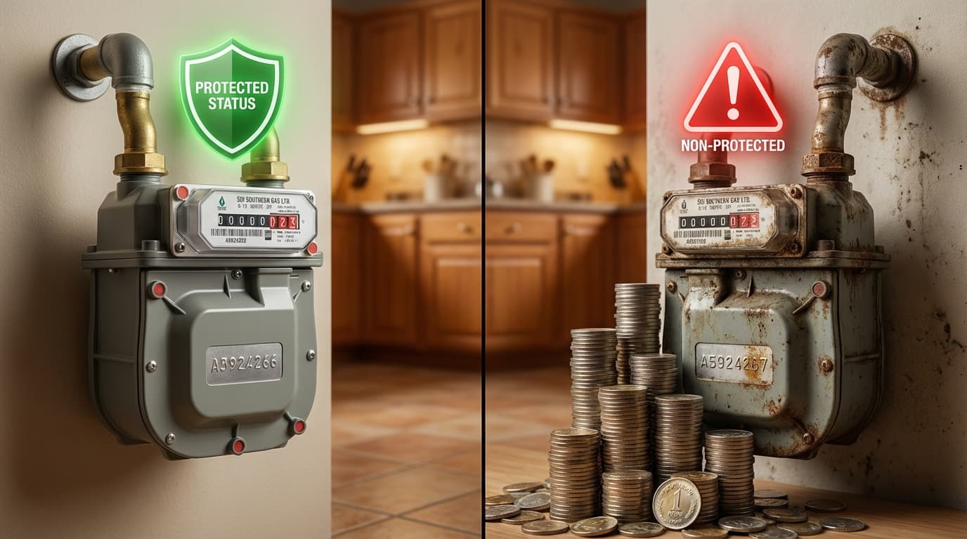 SNGPL and SSGC protected vs non-protected gas consumer guide